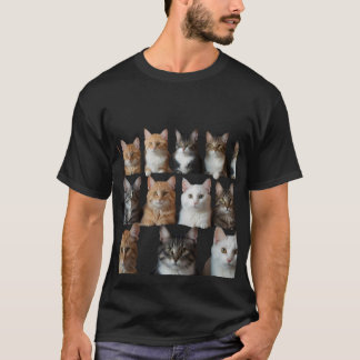 T-shirt met kat