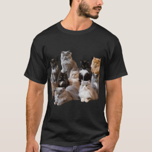 T-shirt met kat