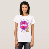 T-shirt met kat en moeder ontwerp (Voorkant volledig)