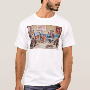 T-shirt met kat:  Funny Cats