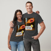 T-Shirt met Kauwgomwikkelgrappen Discgolf (Unisex)
