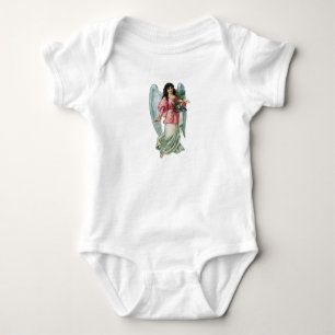 T-shirt met kerstangel-Baby