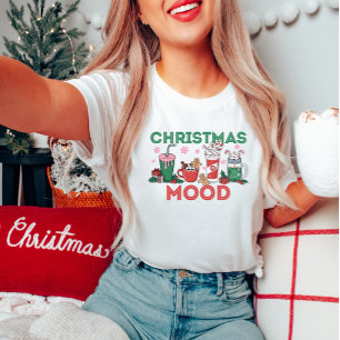 T-shirt met kerstsfeer