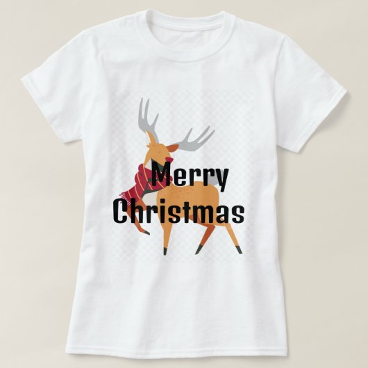 T-shirt met kerstthema voor meisjes: T-shirt (Design voorkant)