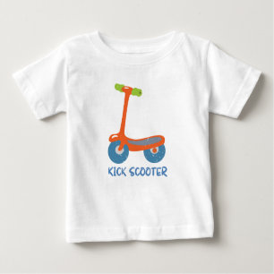 T-shirt met Kick scooter voor kinderen