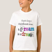 T-shirt met kinderdroom (kinderen)