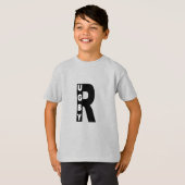 T-shirt met kinderen DESIGN RUGBY (Voorkant volledig)