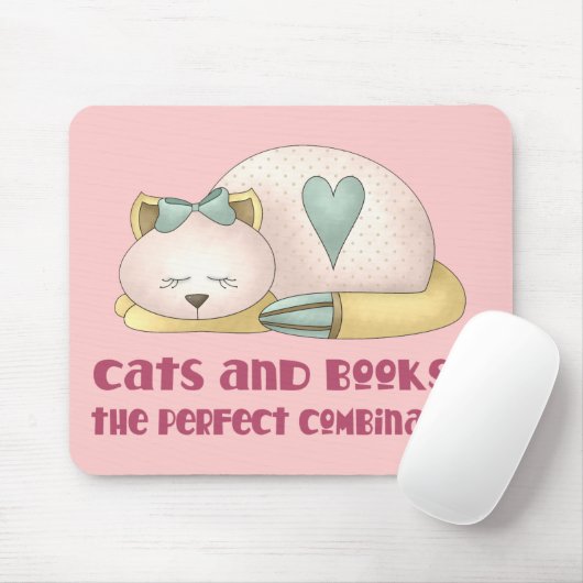 T-shirt met klapmutsen muismat (Met muis)