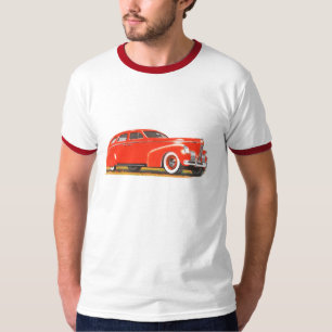 T-shirt met klassieke auto. 1939 Nash
