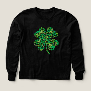 T-shirt met klaver van St. Patrick