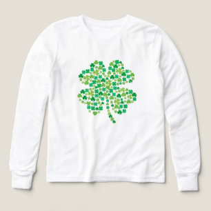 T-shirt met klaver van St. Patrick