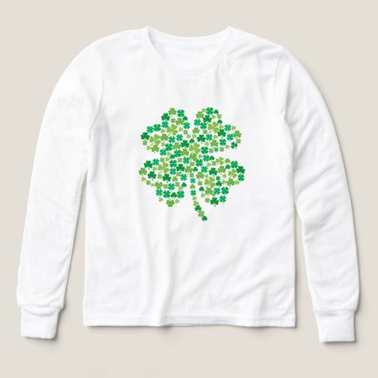 T-shirt met klaver van St. Patrick (Voorkant)