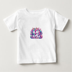 T-shirt met kleine eenhoorn