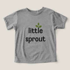 T-shirt met kleine spruit