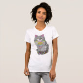 T-shirt met kleurrijk en Cute (Voorkant volledig)