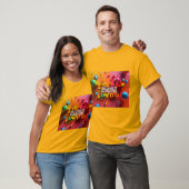 T-shirt met kleurrijke afbeeldingen (Unisex)