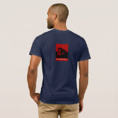 T-shirt met klittenband (Achterkant volledig)