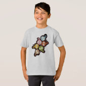 T-shirt met klokjes (Voorkant volledig)