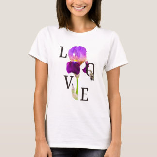 T-shirt met kolibrie-liefde