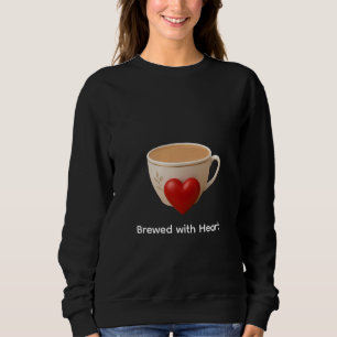T-shirt met kopje thee en liefde