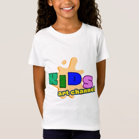 T-shirt met korte mouwen en kinderdesign (Voorkant)