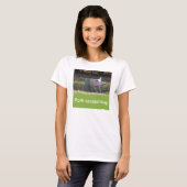 T-shirt met krassen (Voorkant volledig)