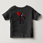 T-shirt met krijgsman ridder (Achterkant)