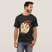 T-shirt met lach-emoji (Voorkant volledig)