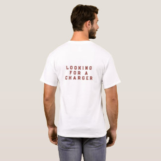 T-shirt met lage batterij – Grappig “Zoek een opla