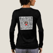 T-shirt met lang sleeve en Slam The Gavel logo (Achterkant)