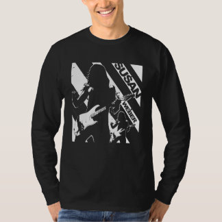 t-shirt met lange hoes
