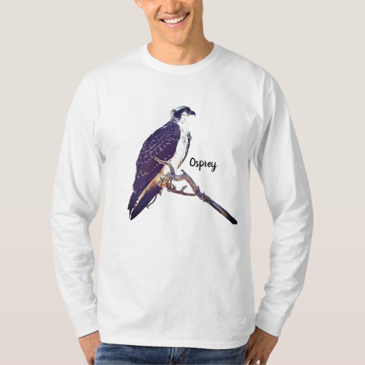 T-shirt met lange hoes van Mannen van Osprey (Voorkant)