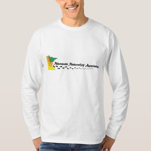 T-shirt met lange mNA-hoes (Voorkant)