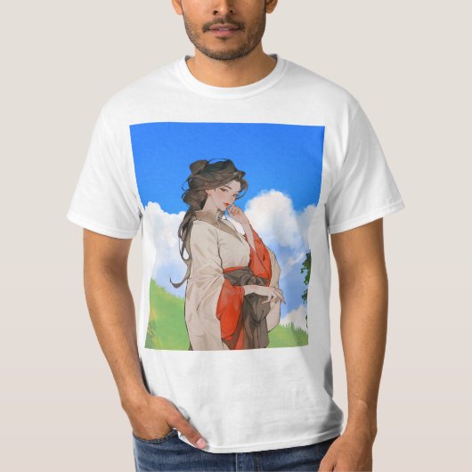 t-shirt met lange mouwen (Voorkant)