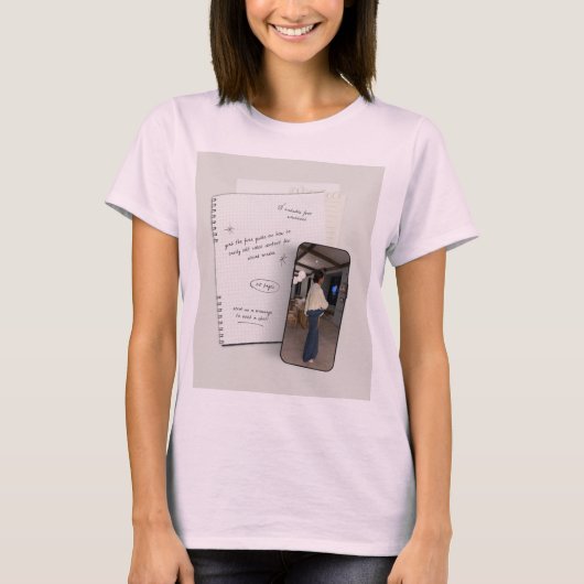 T-shirt met lange mouwen (Voorkant)
