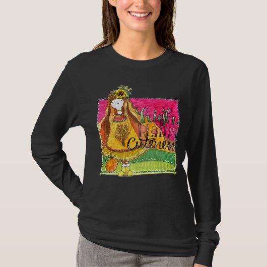 T-shirt met lange mouwen (Voorkant)