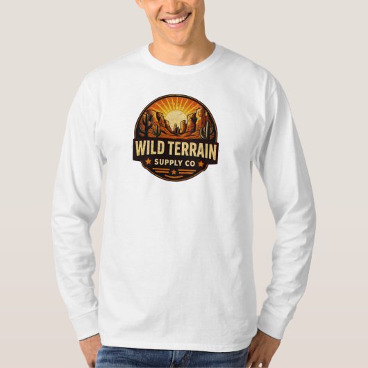 T-shirt met lange mouwen (Voorkant)