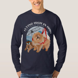 T-shirt met lange mouwen - Donker met logo