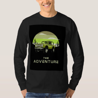T-shirt met lange mouwen en avontuurlijk ontwerp.
