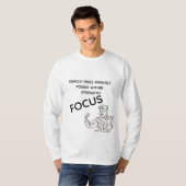 T-shirt met lange mouwen: Focus (Voorkant volledig)