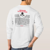 T-shirt met lange mouwen - JACKASS, The Martini (Achterkant)
