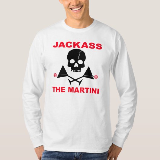 T-shirt met lange mouwen - JACKASS, The Martini (Voorkant)