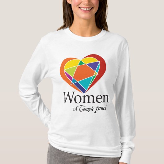 T-shirt met lange mouwen met onze WoTI logo (Voorkant)