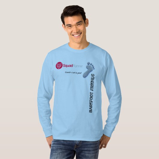 T-shirt met lange mouwen Sport-Tek Competitor (Voorkant volledig)