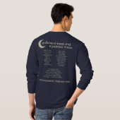 T-SHIRT met lange mouwen van de CTPM-marine (Achterkant volledig)