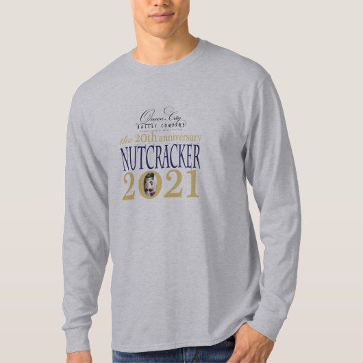 t-shirt met lange mouwen van mannen (Voorkant)