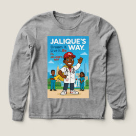 T-shirt met lange mouwen voor toekomstige dokter k