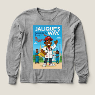 T-shirt met lange mouwen voor toekomstige dokter k