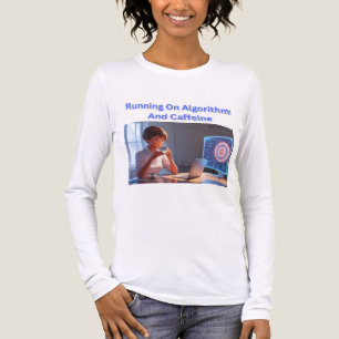 T-shirt met lange mouwen voor vrouwen.