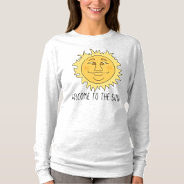 T-shirt met lange mouwen voor vrouwen van Welcome